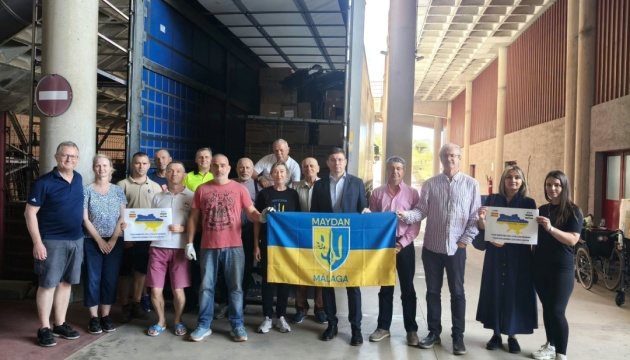 Громада в Малазі відправила в Україну понад 11 тонн гуманітарної допомоги