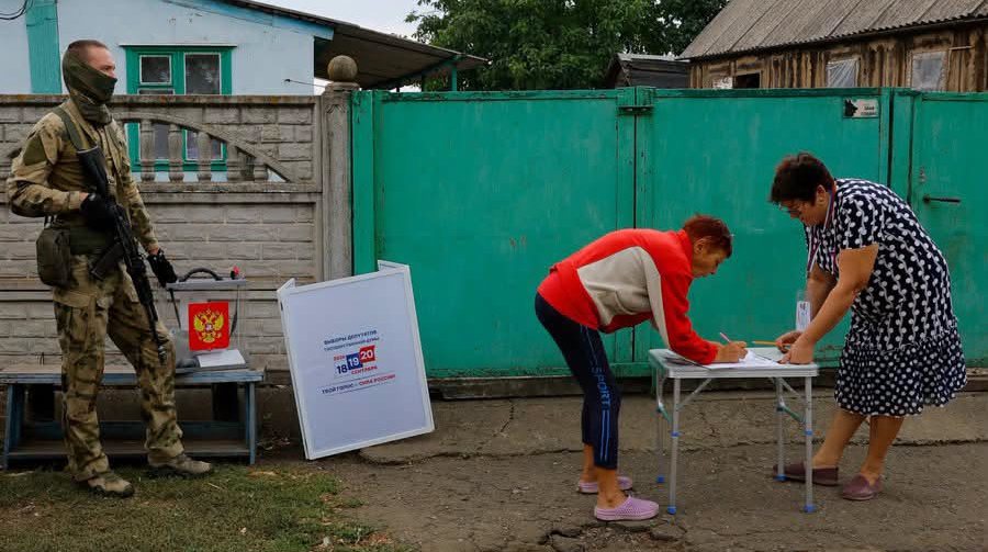 МЗС України: російські «вибори» на окупованих територіях є фарсом і не мають правових наслідків
