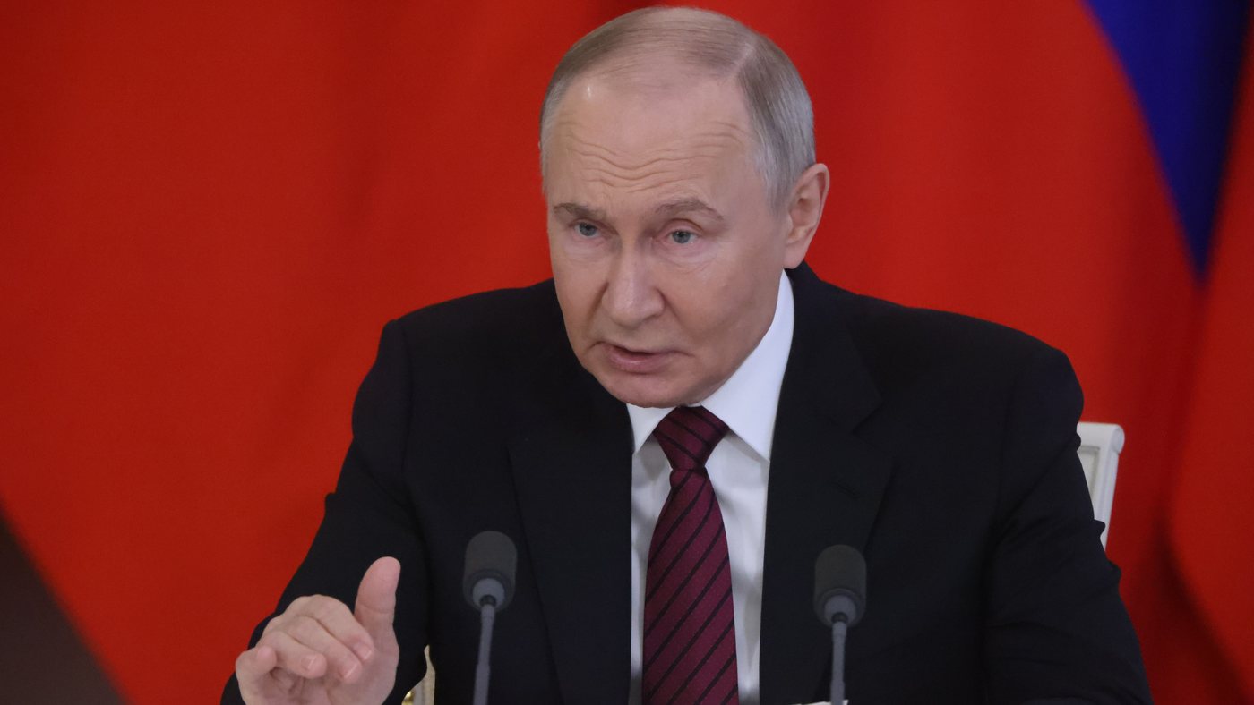 Путін заявив, що РФ не готується до війни в Європі, і звинуватив країни Балтії