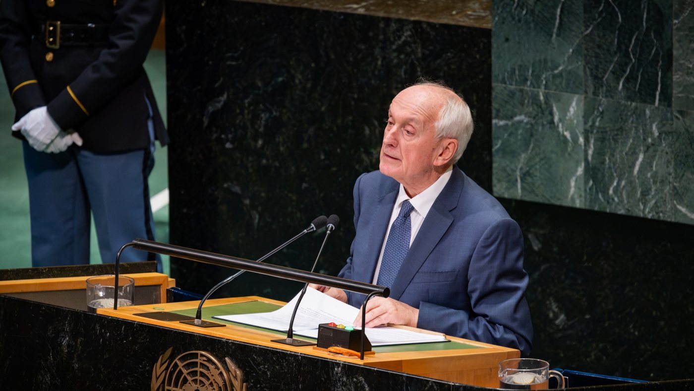 Президент Угорщини в ООН закликав підтримати Україну
