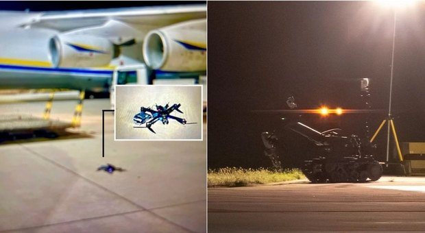 У Лейпцигу біля українського літака виявили дрон з вибуховою речовиною