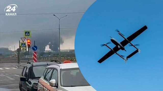 Дрони атакували Санкт-Петербург: у порту спалахнув нафтовий термінал