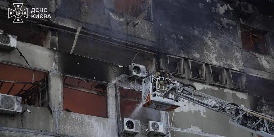 Російська балістична атака на Київ: одна людина загинула, двоє поранені